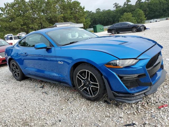 1FA6P8CF7K5125268 - 2019 FORD MUSTANG GT BLUE photo 4