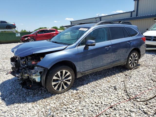 4S4BSBNC7G3300267 - 2016 SUBARU OUTBACK 2.5I LIMITED BLUE photo 1