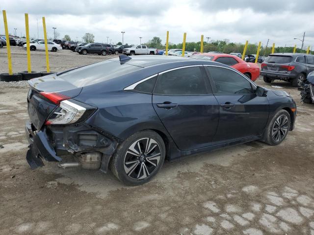 19XFC1F71GE019878 - 2016 HONDA CIVIC EXL BLUE photo 3