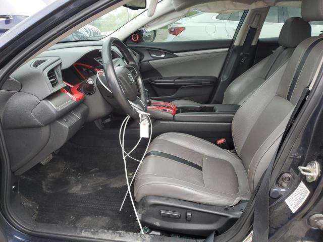 19XFC1F71GE019878 - 2016 HONDA CIVIC EXL BLUE photo 7