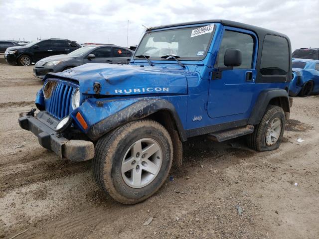 1J4FA69S53P310620 - 2003 JEEP WRANGLER / RUBICON BLUE photo 1