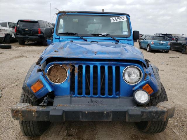 1J4FA69S53P310620 - 2003 JEEP WRANGLER / RUBICON BLUE photo 5