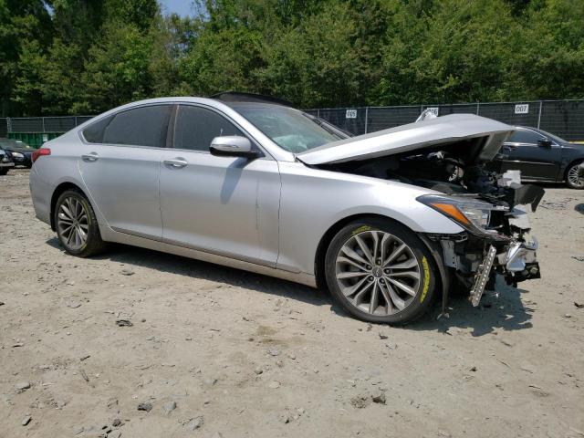 KMHGN4JEXFU041220 - 2015 HYUNDAI GENESIS 3.8L SILVER photo 4