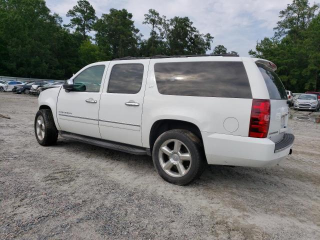 1GNSKKE39BR100203 - 2011 CHEVROLET SUBURBAN K1500 LTZ WHITE photo 2