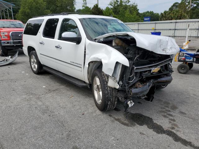 1GNSKKE39BR100203 - 2011 CHEVROLET SUBURBAN K1500 LTZ WHITE photo 4