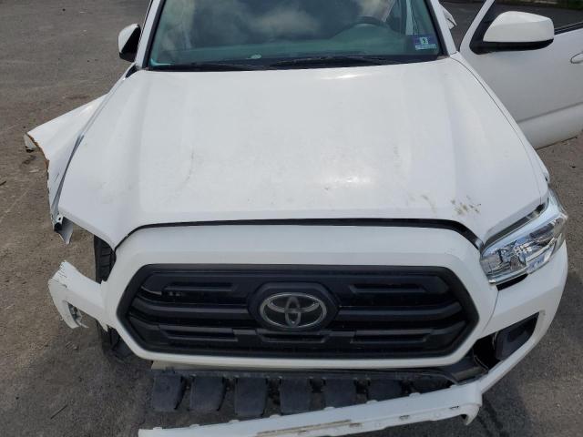 3TMCZ5AN4KM268382 - 2019 TOYOTA TACOMA DOUBLE CAB WHITE photo 11
