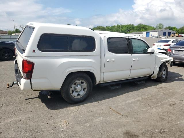 3TMCZ5AN4KM268382 - 2019 TOYOTA TACOMA DOUBLE CAB WHITE photo 3