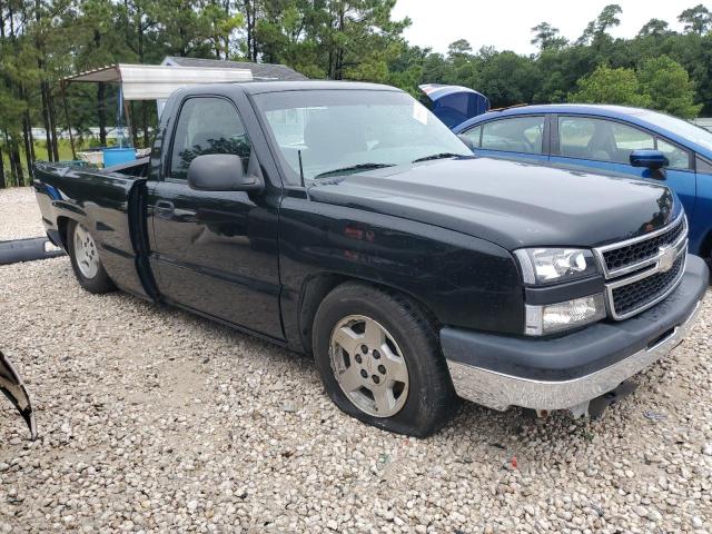 1GCEC14X87Z140894 - 2007 CHEVROLET SILVERADO C1500 CLASSIC BLACK photo 4