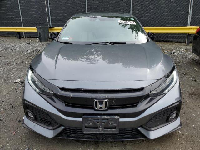 SHHFK7H97JU421876 - 2018 HONDA CIVIC SPORT TOURING GRAY photo 5