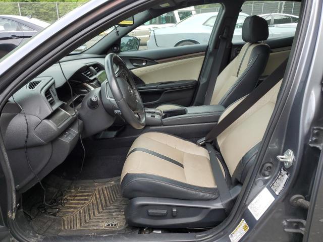 SHHFK7H97JU421876 - 2018 HONDA CIVIC SPORT TOURING GRAY photo 7