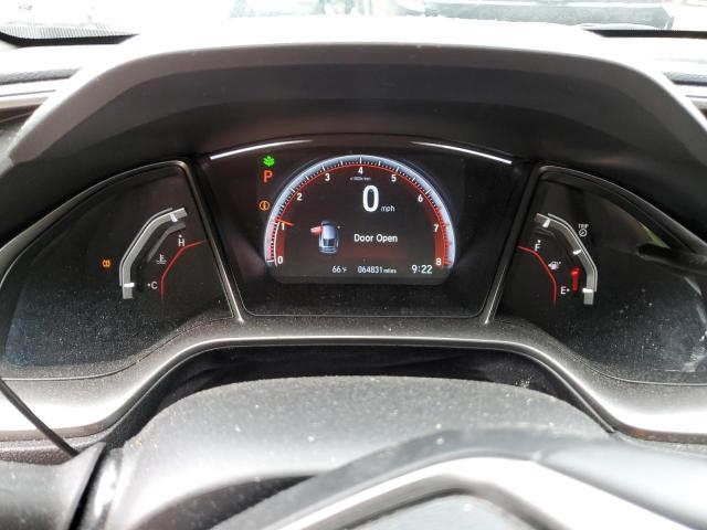 SHHFK7H97JU421876 - 2018 HONDA CIVIC SPORT TOURING GRAY photo 9