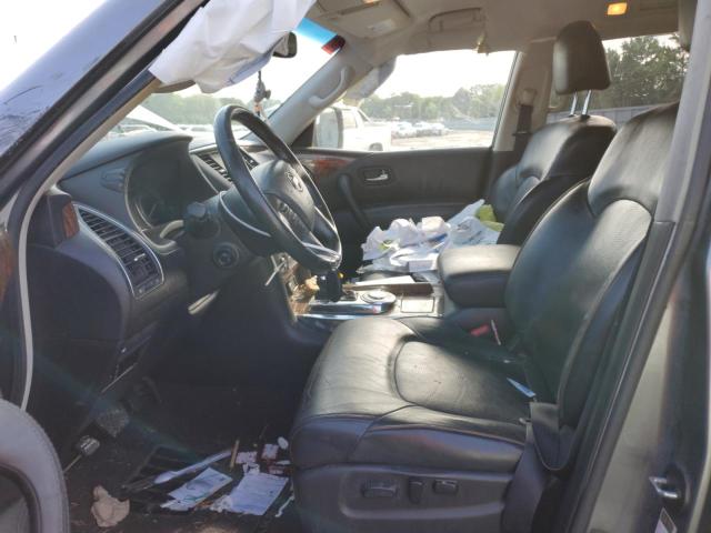 JN8AY2ND2H9001408 - 2017 NISSAN ARMADA SV GRAY photo 7