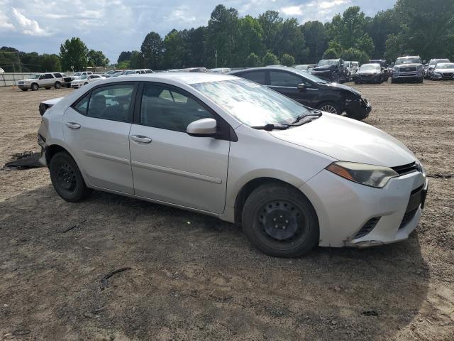 5YFBURHE5GP475502 - 2016 TOYOTA COROLLA S L SILVER photo 4