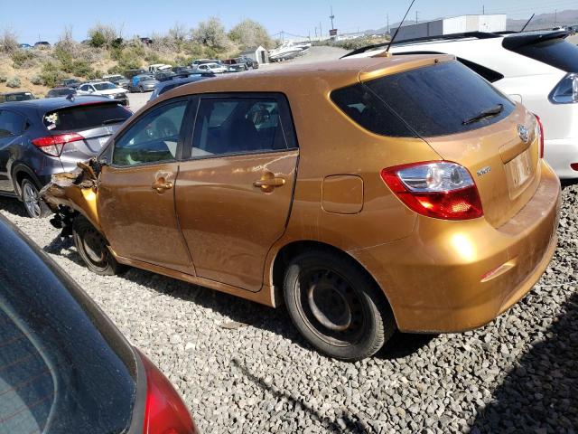 2T1LE40E99C010160 - 2009 TOYOTA MATRIX S Ոսկեգույն լուսանկար 2