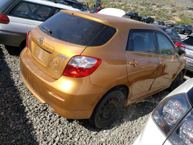 2T1LE40E99C010160 - 2009 TOYOTA MATRIX S Ոսկեգույն լուսանկար 3