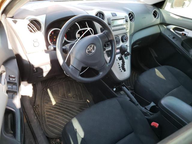 2T1LE40E99C010160 - 2009 TOYOTA MATRIX S Ոսկեգույն լուսանկար 8