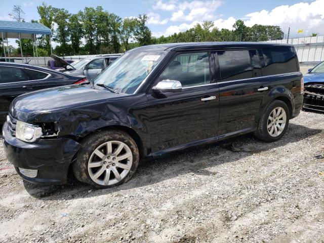 2FMGK5DC5BBD08739 - 2011 FORD FLEX LIMITED BLACK photo 1