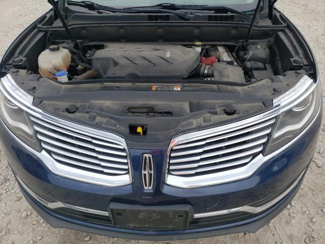 2LMPJ8LP4HBL39681 - 2017 LINCOLN MKX RESERVE BLUE photo 12