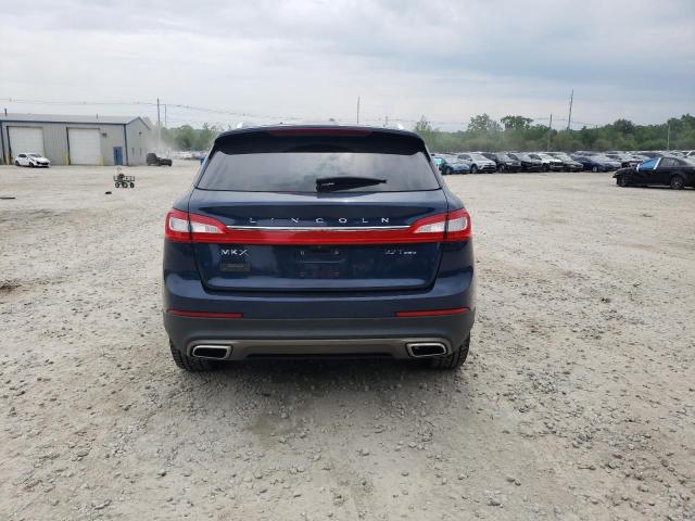 2LMPJ8LP4HBL39681 - 2017 LINCOLN MKX RESERVE BLUE photo 6