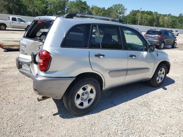 JTEGD20V140016512 - 2004 TOYOTA RAV4 SILVER photo 3