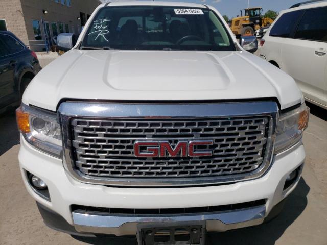 1GTG6EEN8J1226880 - 2018 GMC CANYON DENALI WHITE photo 5