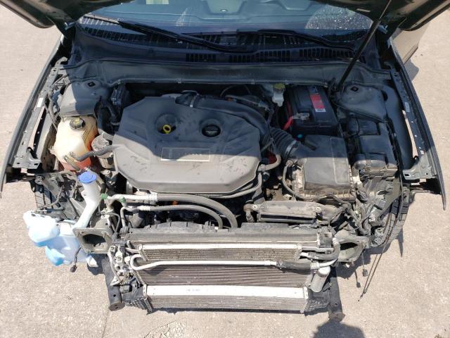 3LN6L5F97HR663433 - 2017 LINCOLN MKZ RESERVE ვერცხლისფერი ფოტო 11