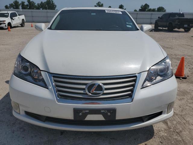 JTHBK1EG1C2478045 - 2012 LEXUS ES 350 WHITE photo 5