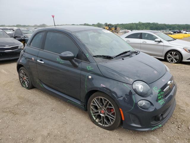 3C3CFFFH7GT170501 - 2016 FIAT 500 ABARTH GRAY photo 4