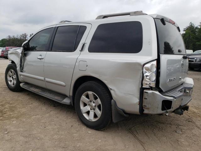 5N1AA08B86N706275 - 2006 NISSAN ARMADA SE SILVER photo 2