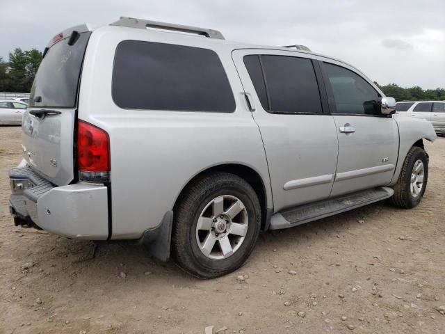 5N1AA08B86N706275 - 2006 NISSAN ARMADA SE SILVER photo 3