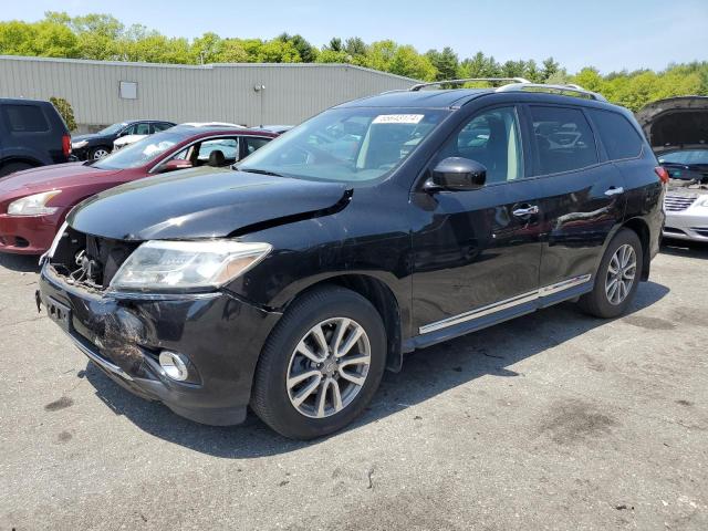 5N1AR2MM0FC647746 - 2015 NISSAN PATHFINDER S BLACK photo 1