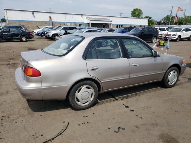 2T1BR18E9WC021447 - 1998 TOYOTA COROLLA VE BEIGE photo 3