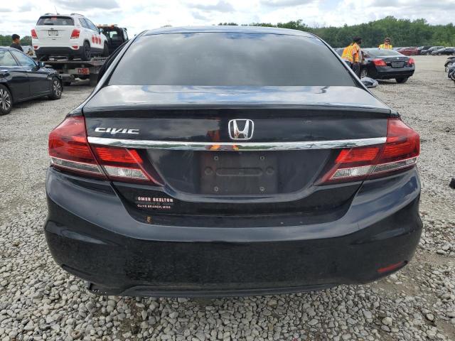 19XFB2F97DE251472 - 2013 HONDA CIVIC EXL BLACK photo 6