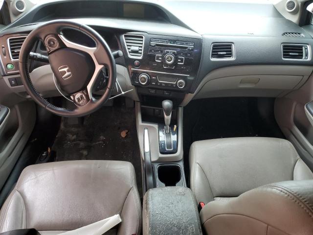 19XFB2F97DE251472 - 2013 HONDA CIVIC EXL BLACK photo 8