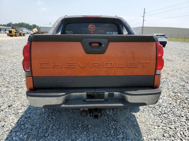 3GNEC12T24G229119 - 2004 CHEVROLET AVALANCHE C1500 ORANGE photo 6