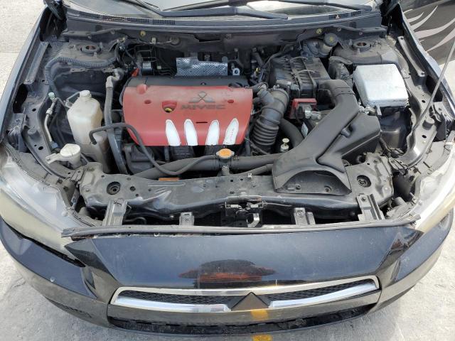 JA32U2FU6BU024428 - 2011 MITSUBISHI LANCER ES/ES SPORT BLACK photo 11