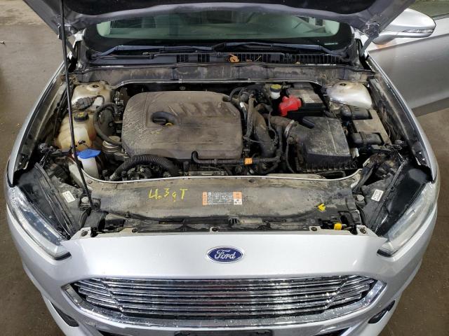 3FA6P0HD0FR245098 - 2015 FORD FUSION SE SILVER photo 11