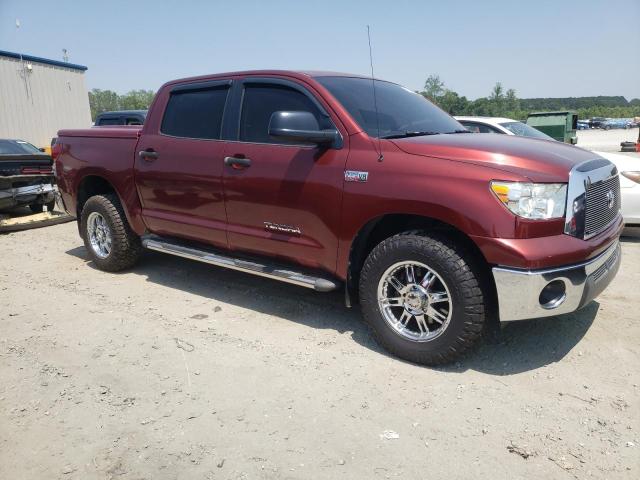 5TFDV54188X051865 - 2008 TOYOTA TUNDRA CREWMAX BURGUNDY photo 4