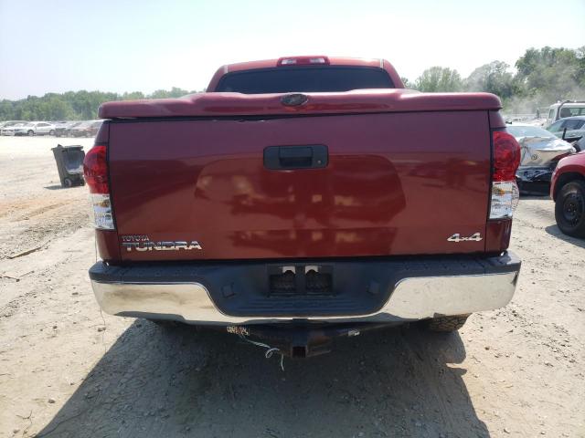 5TFDV54188X051865 - 2008 TOYOTA TUNDRA CREWMAX BURGUNDY photo 6