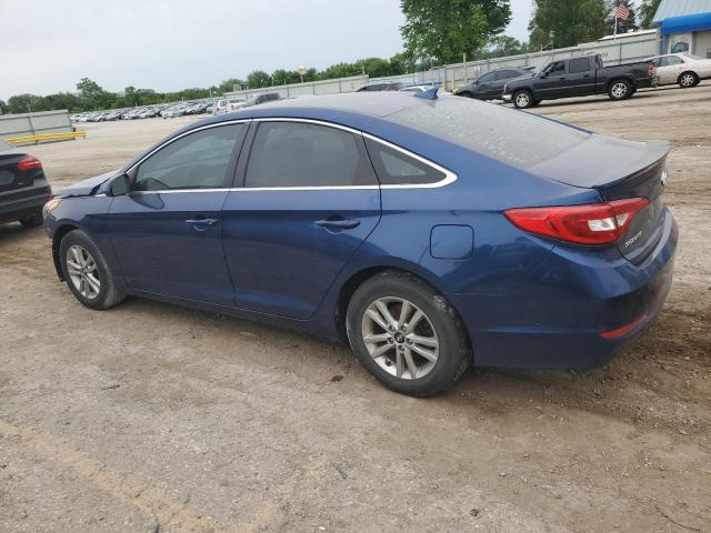 5NPE24AF6HH484622 - 2017 HYUNDAI SONATA SE 蓝色 照片 2