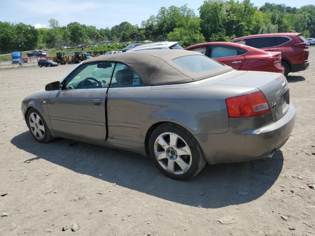 WAUAC48HX6K003432 - 2006 AUDI A4 1.8 CABRIOLET BEIGE photo 2