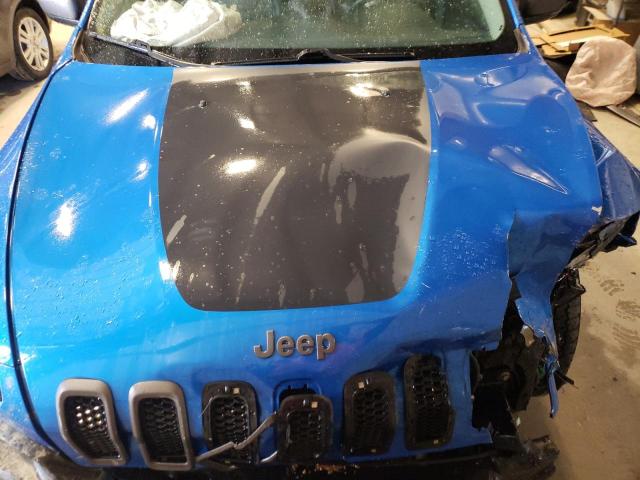 1C4PJMBX7JD575025 - 2018 JEEP CHEROKEE TRAILHAWK BLUE photo 11