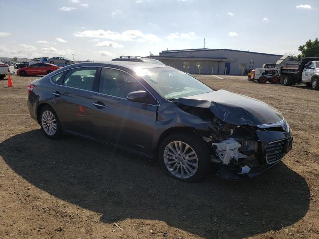 4T1BD1EB5DU015049 - 2013 TOYOTA AVALON HYBRID GRAY photo 4