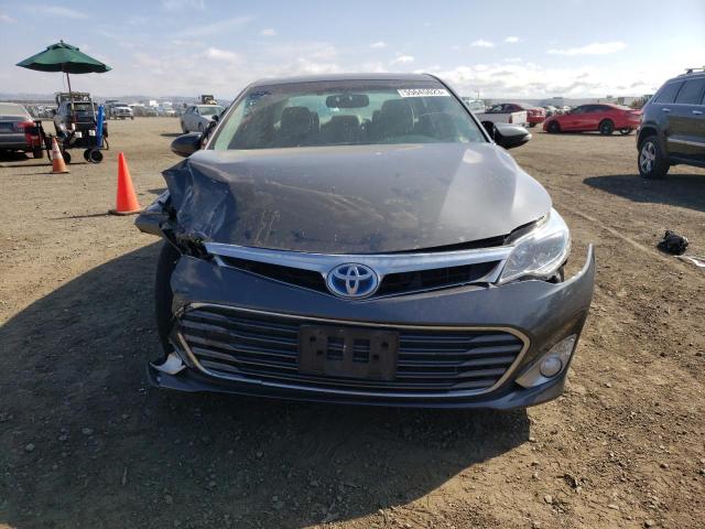 4T1BD1EB5DU015049 - 2013 TOYOTA AVALON HYBRID GRAY photo 5