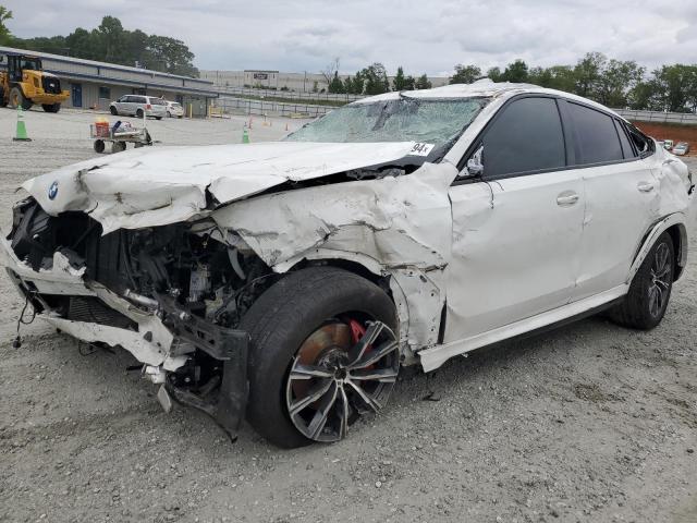 5UXCY6C06N9K42667 - 2022 BMW X6 XDRIVE40I WHITE photo 1