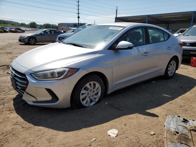 5NPD74LF3HH091090 - 2017 HYUNDAI ELANTRA SE SILVER photo 1