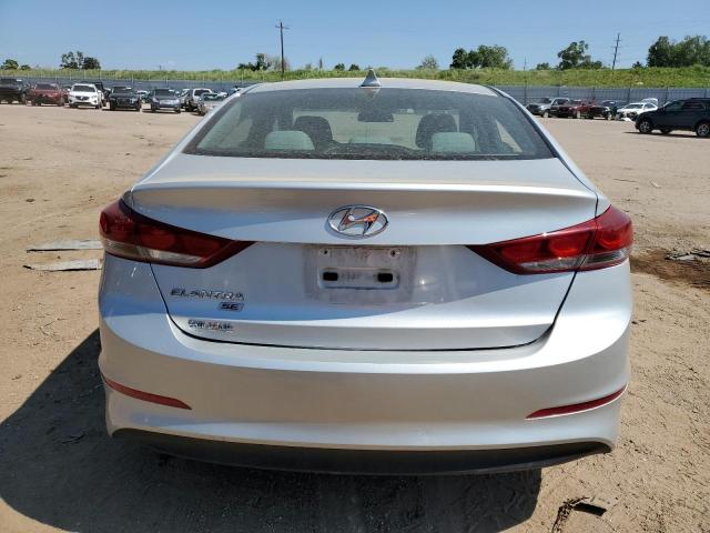 5NPD74LF3HH091090 - 2017 HYUNDAI ELANTRA SE SILVER photo 6