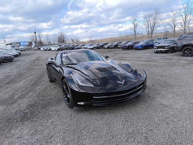 1G1YB2D75K5109066 - 2019 CHEVROLET CORVETTE STINGRAY 1LT BLACK photo 3