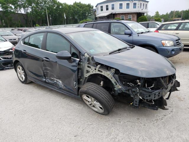 3G1BE6SM7HS578087 - 2017 CHEVROLET CRUZE LT GRAY photo 4