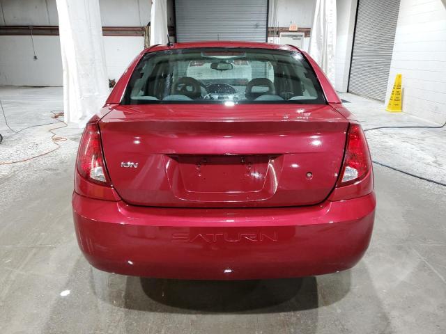 1G8AJ55F57Z183519 - 2007 SATURN ION LEVEL 2 RED photo 6